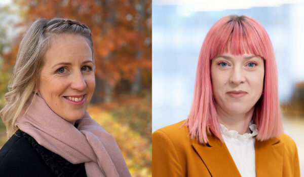 Jennifer Viberg Johansson och Mio Fredriksson, Uppsala Universitet.